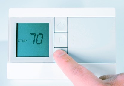 Thermostat for Heating and Air Conditioning Service